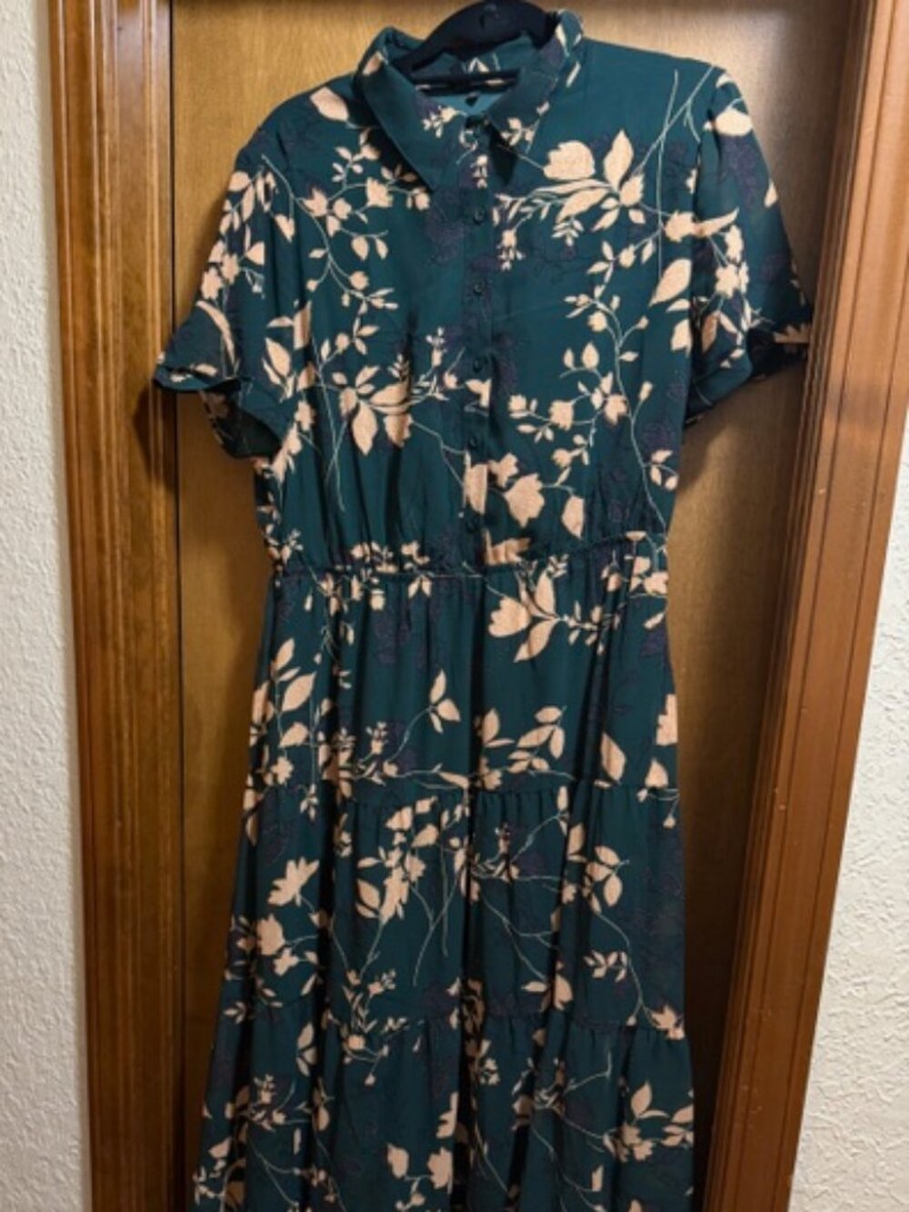 Cute Green floral dress